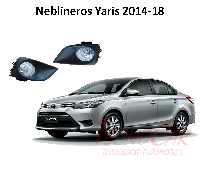 Neblineros Toyota Yaris 2014-17